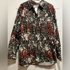 Levi’s NWT Camouflage Men's LS Shacket XL